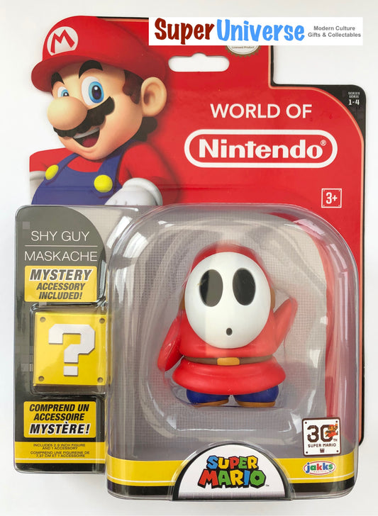 Collection de 10 figurines CM Shy Guy World of Nintendo Séries 1 à 4