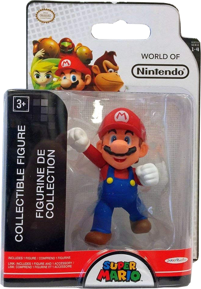 Super Mario Jakks Series 1 - 4 Collectible World Nintendo Figure Collection