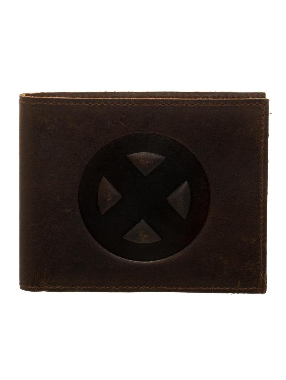 Marvel Comics X-Men Embossed Genuine Leather Bifold Wallet