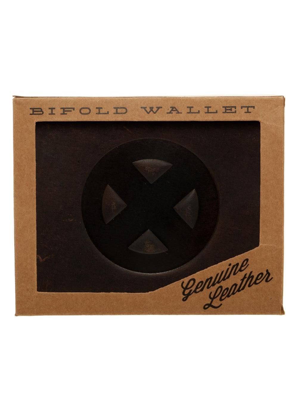 Marvel Comics X-Men Embossed Genuine Leather Bifold Wallet