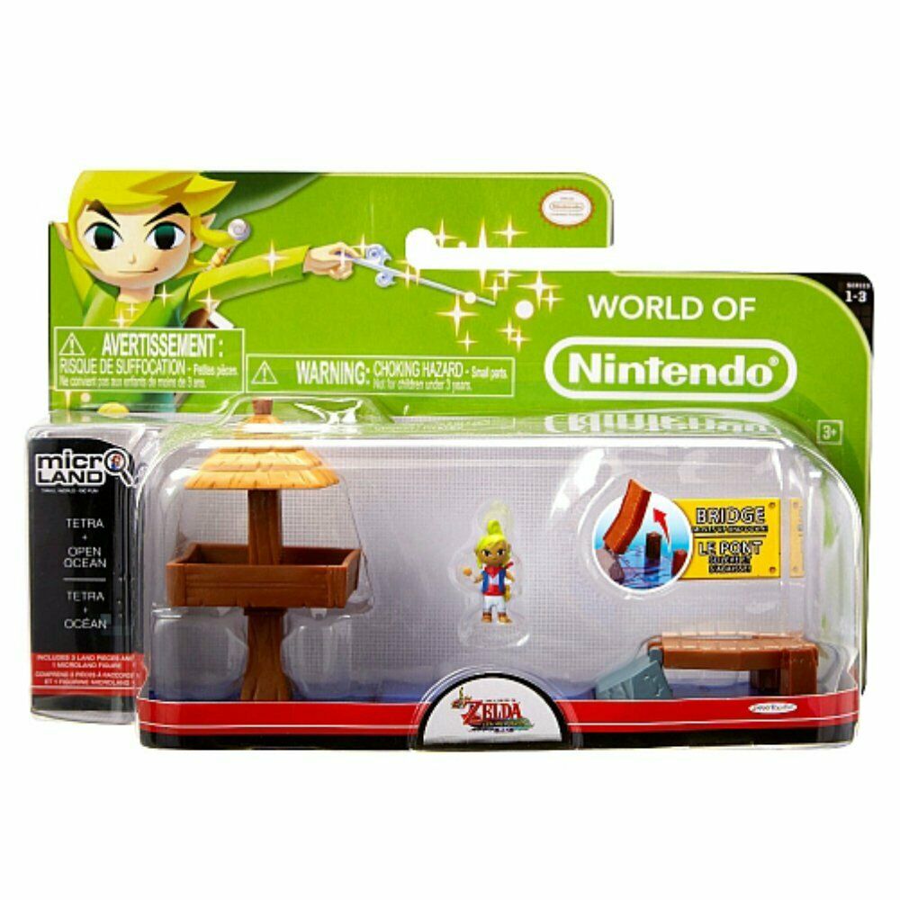 Legend of Zelda: Wind Waker Micro Land Set: Tetra + Open Ocean