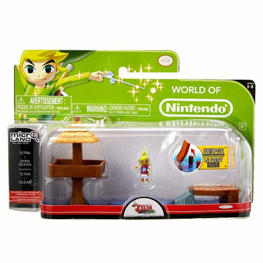 Legend of Zelda: Wind Waker Micro Land Set: Tetra + Open Ocean