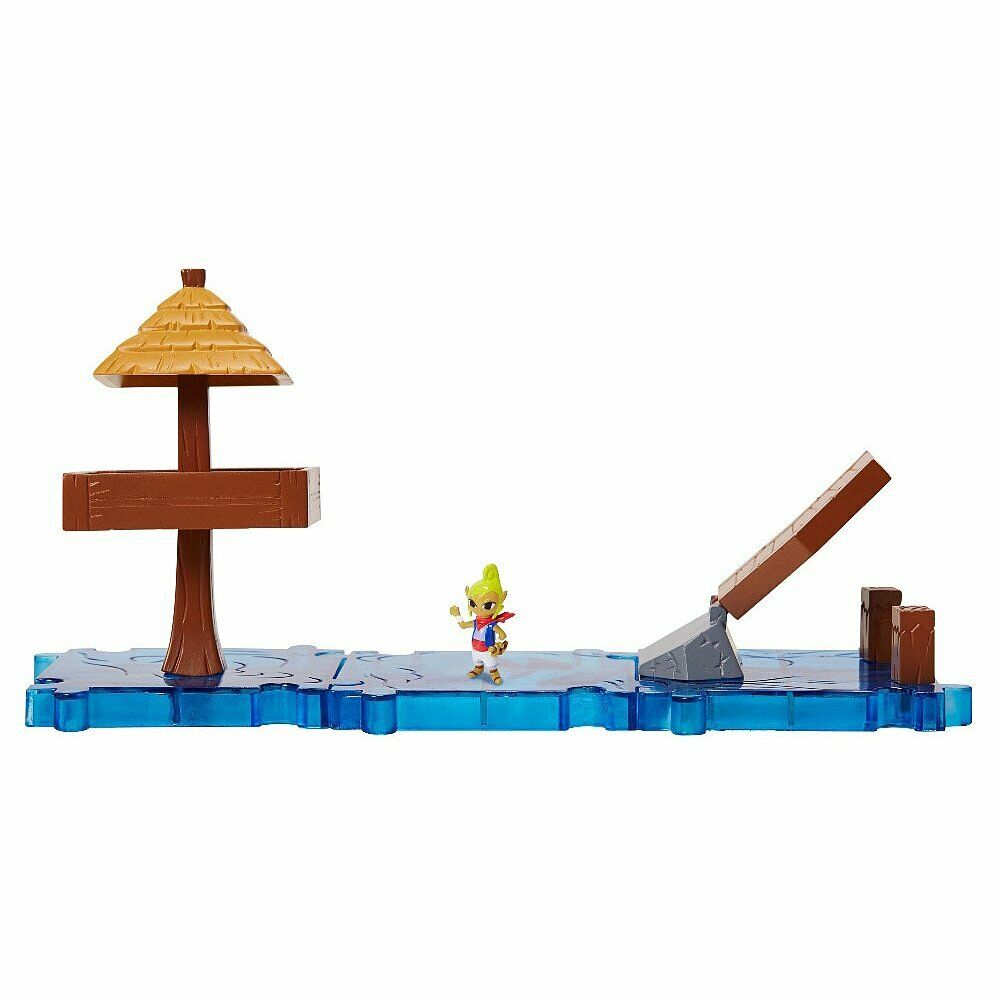 Legend of Zelda: Wind Waker Micro Land Set: Tetra + Offener Ozean