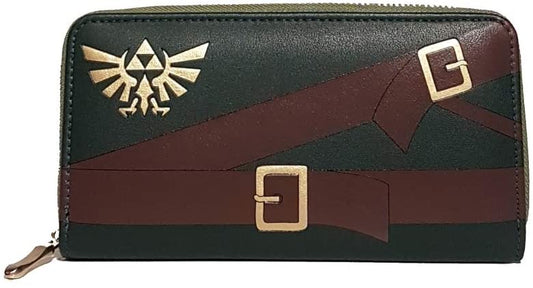 Legend of Zelda Link Costume Zip-around Purse New and Licensed