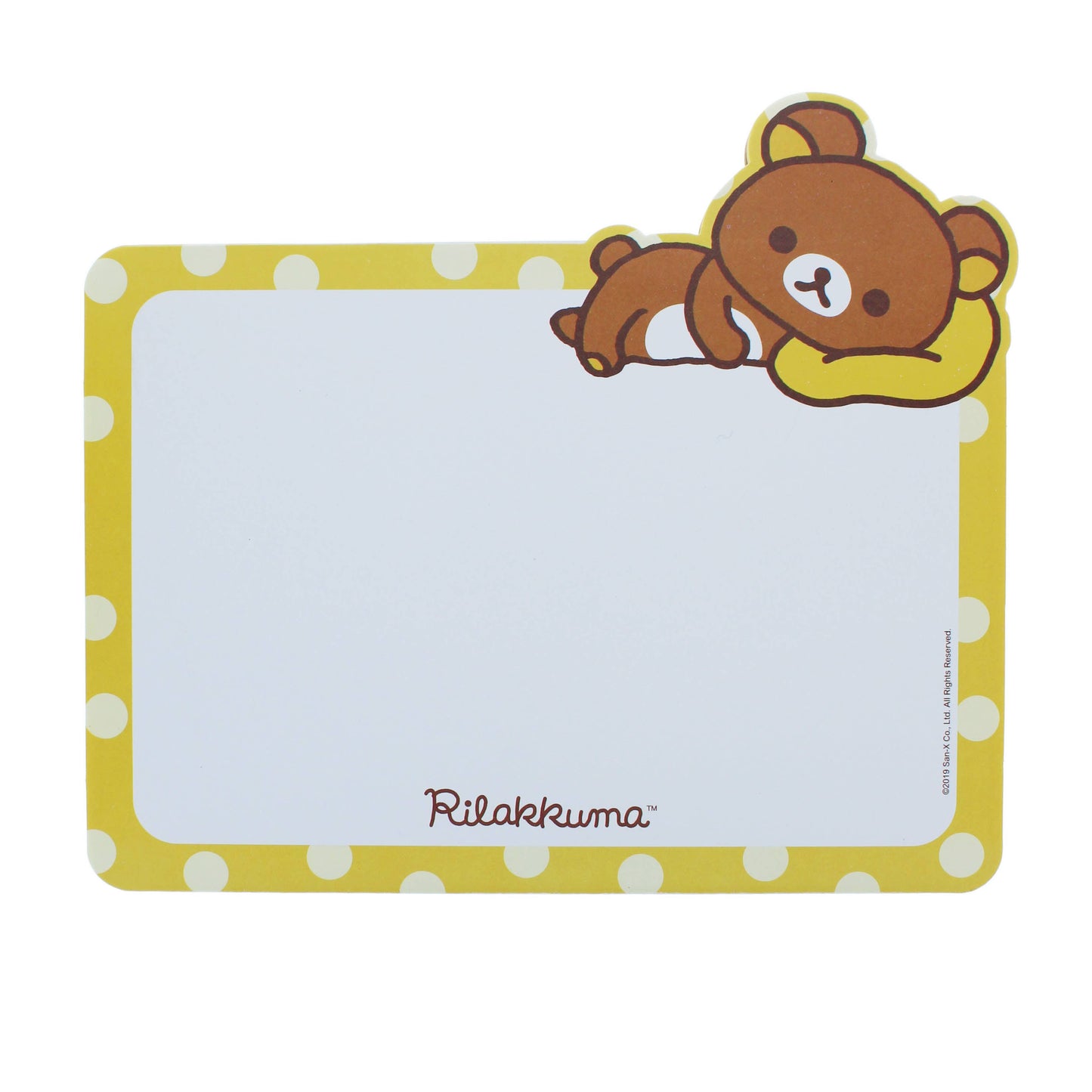 Rilakkuma Desk Pad - Officially Licensed Cute Stationery & Writing Mat