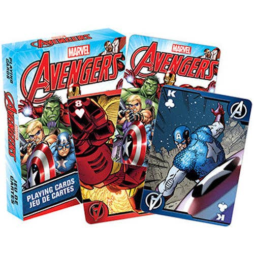 Marvel Comics Avengers Comics LIcensed Playing Cards