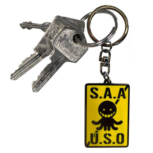 Assassination Classroom Keychain S.A.A.U.S.O