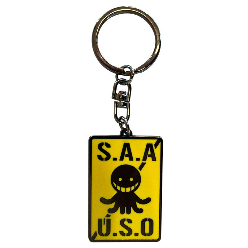 Assassination Classroom Keychain S.A.A.U.S.O