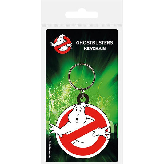 Ghostbusters Logo Licensed Rubber Keyring