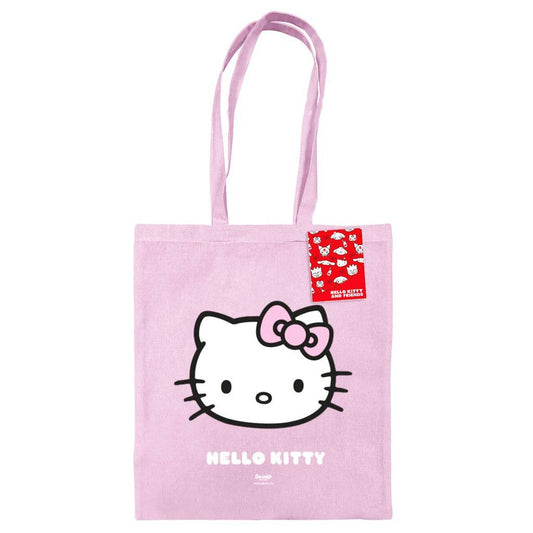 Hello Kitty Bow Pastel Pink Licensed Tote Bag