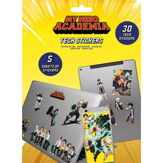 My Hero Academia Team Tech Sticker Pack