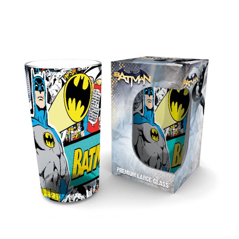 DC Comics - Colour Batman (500ml) Large Glass