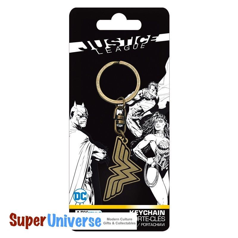 DC Comics Wonder Woman Logo Metal Keyring