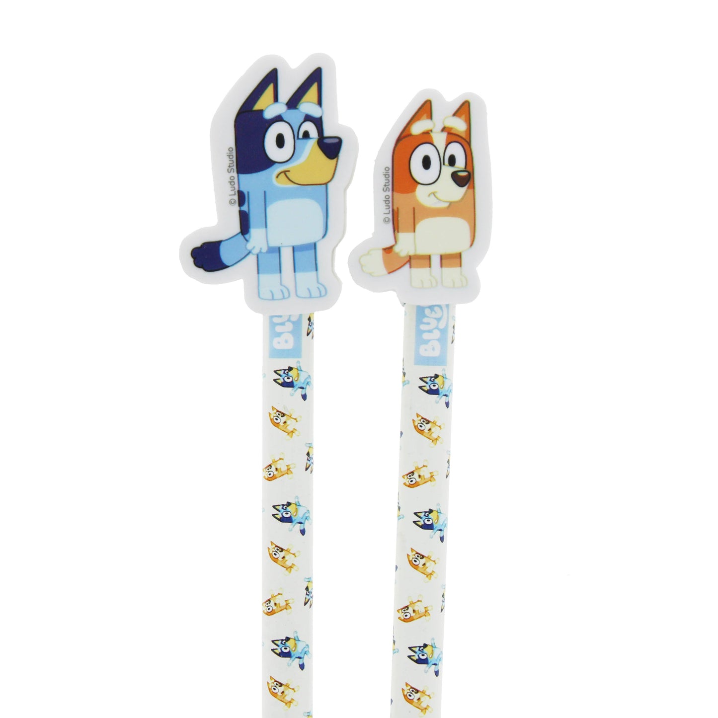 Bluey Pencil and Eraser Set