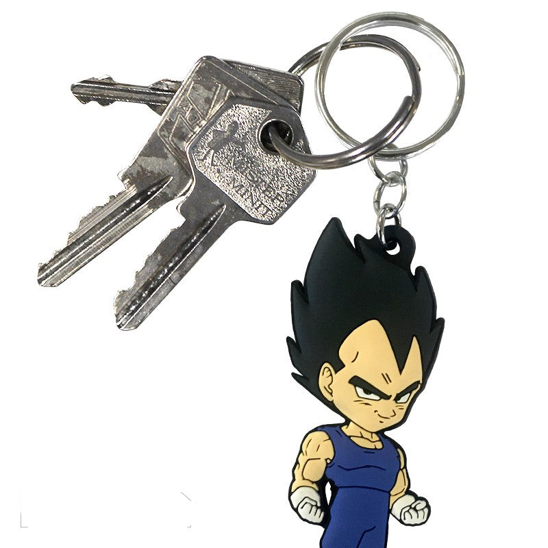 Dragon Ball Z – Vegeta PVC-Schlüsselring, lizenziert und brandneu