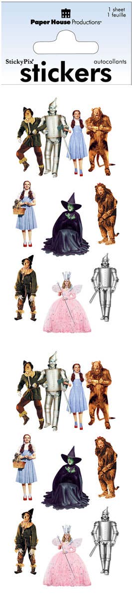 Wizard of Oz - Friends 2" stickers Set Officially Licensed