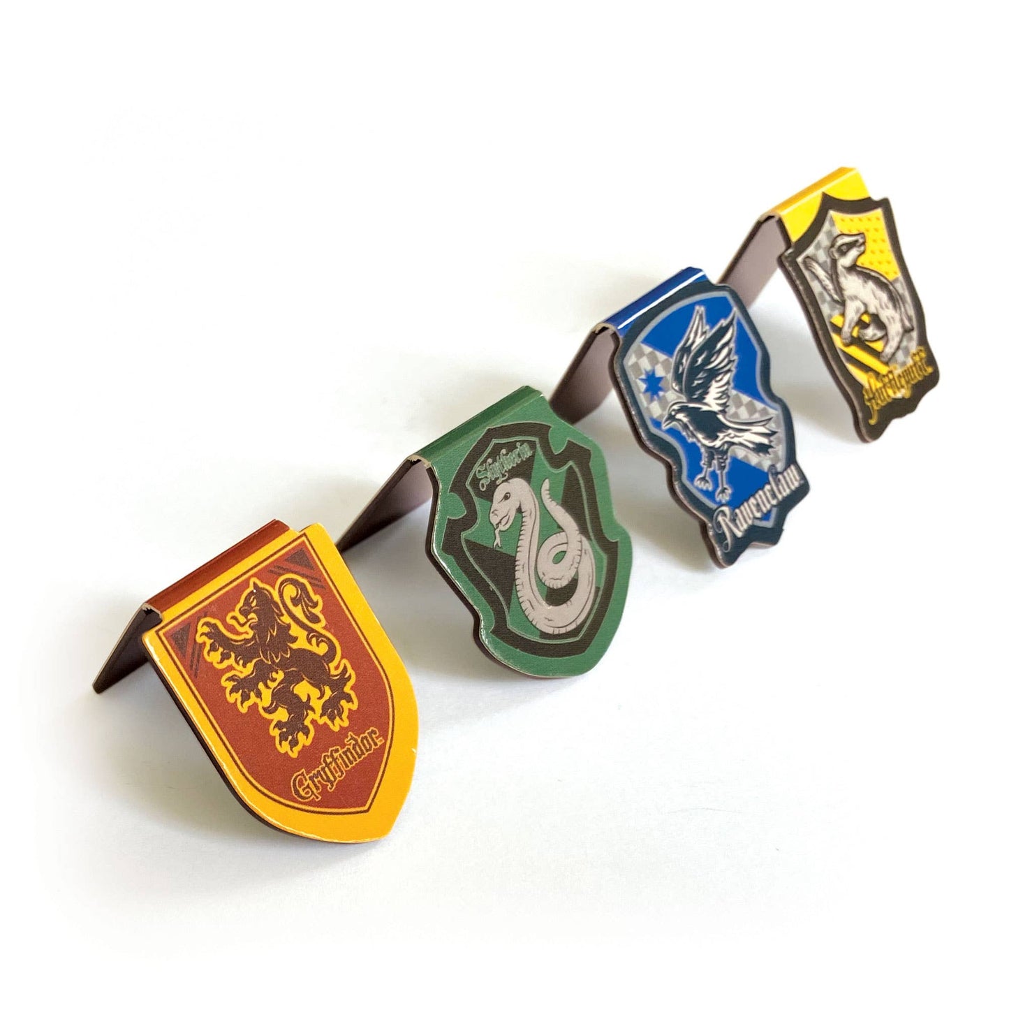 Harry Potter House Crests Licensed Magnetic Bookmarks