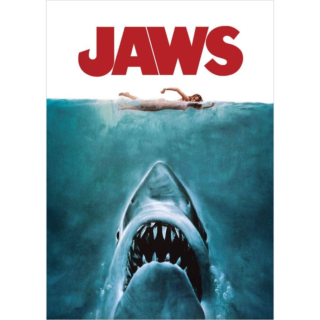 Jaws Postcard Print A6 – Classic Movie Art Collectible for Fans