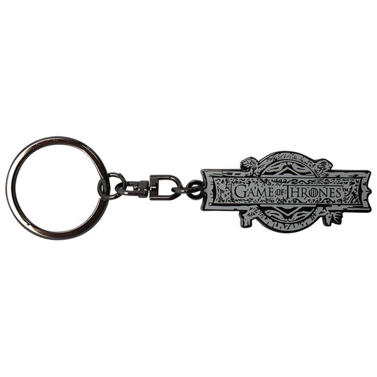 Game of Thrones Logo Metal Keychain