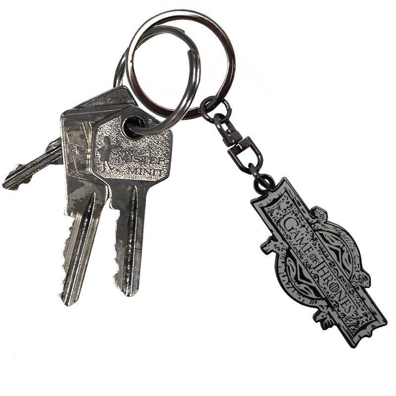 Game of Thrones Logo Metal Keychain