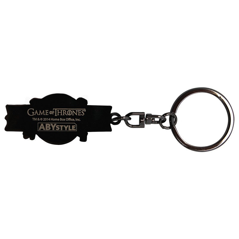 Game of Thrones Logo Metal Keychain