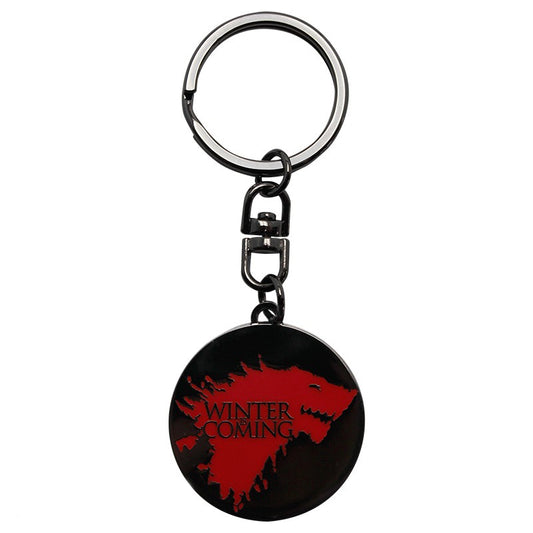 Game of Thrones "Winter is Coming" Licensed Key Ring