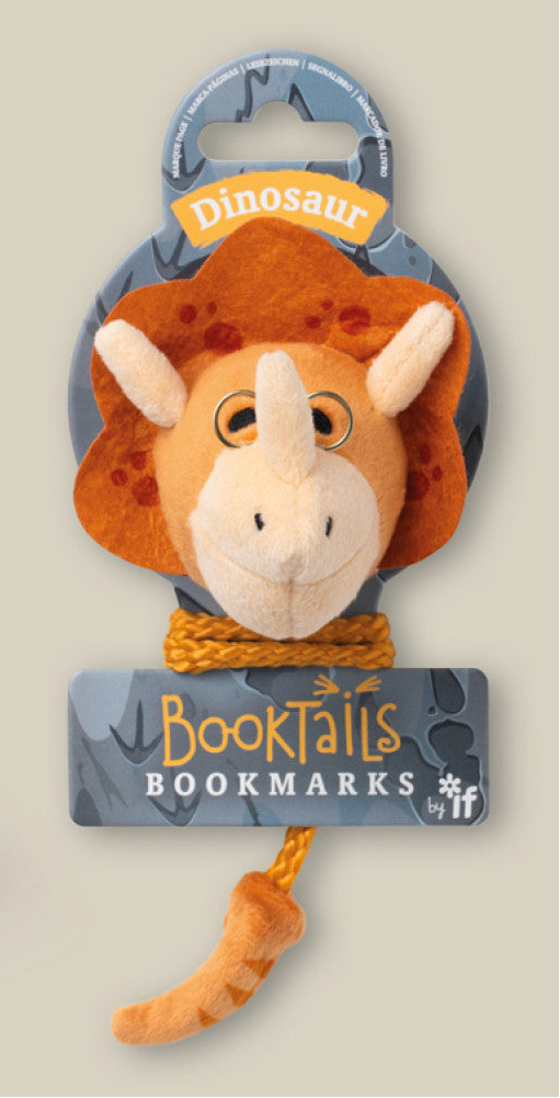 Book-Tails Animal Bookmarks for Kids | Plush Reading Companions with Glasses | Cute Furry Page Holders