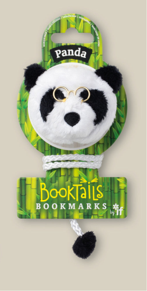 Book-Tails Animal Bookmarks for Kids | Plush Reading Companions with Glasses | Cute Furry Page Holders