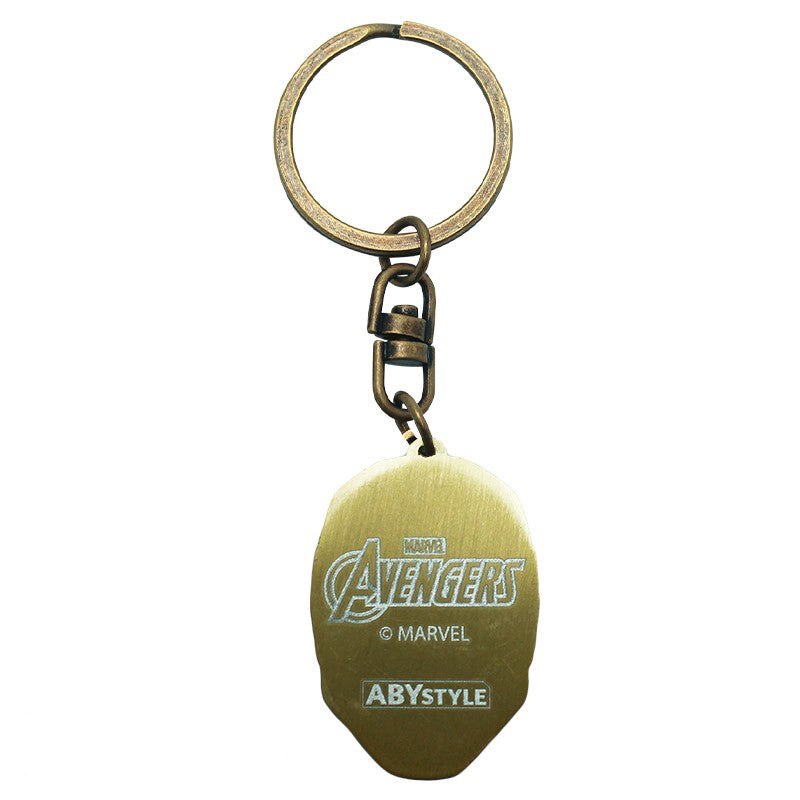 Marvel Comics - Iron Man Mask Metal Keyring - Fully Licensed