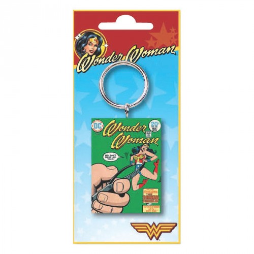 Wonder Woman Metal Keyring The Shrinking Formula Comic Cover