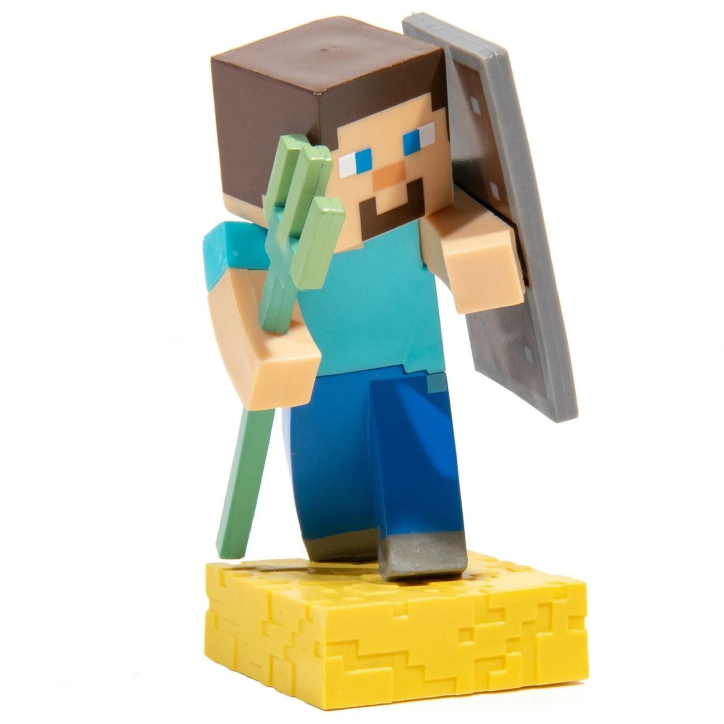 Minecraft Abenteuerfiguren Serie 4 Steve mit Dreizack