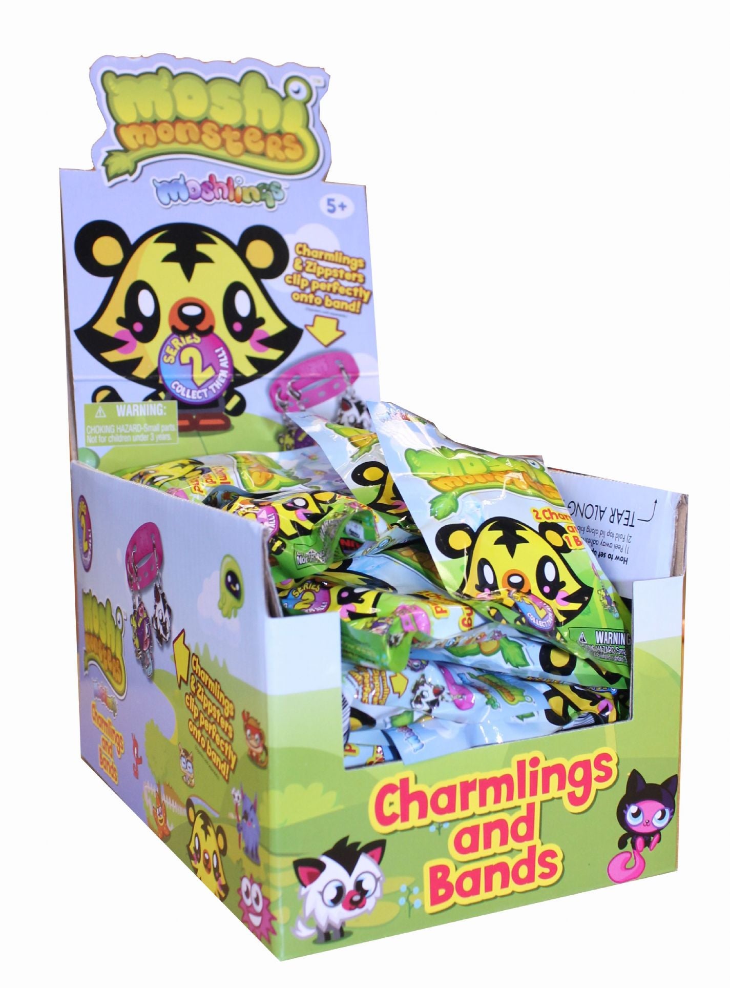 Moshi Monsters - Bracelet avec deux Charmlings