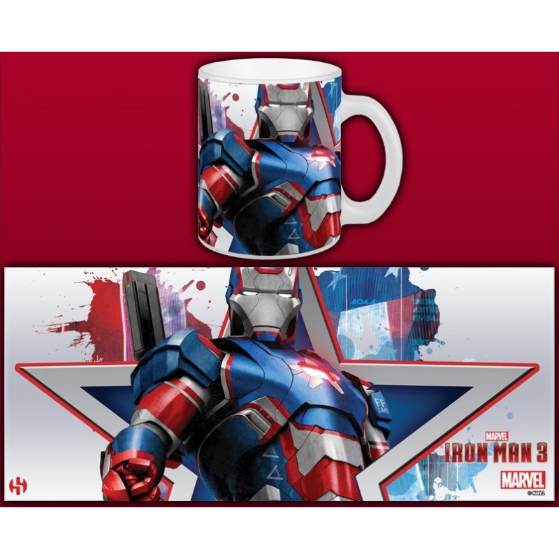 Marvel Comics Iron Man 3 Iron Patriot Boxed Mug 320ml