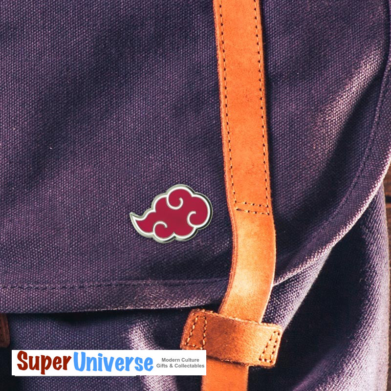 Badge à épingle en métal Naruto Shippuden Akatsuki