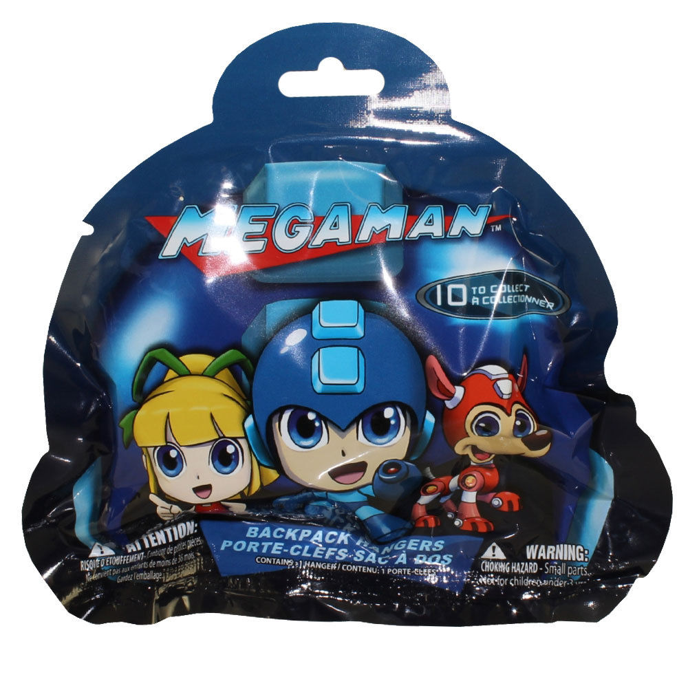 Pack mystère de porte-clés et cintres pour sac à dos Megaman