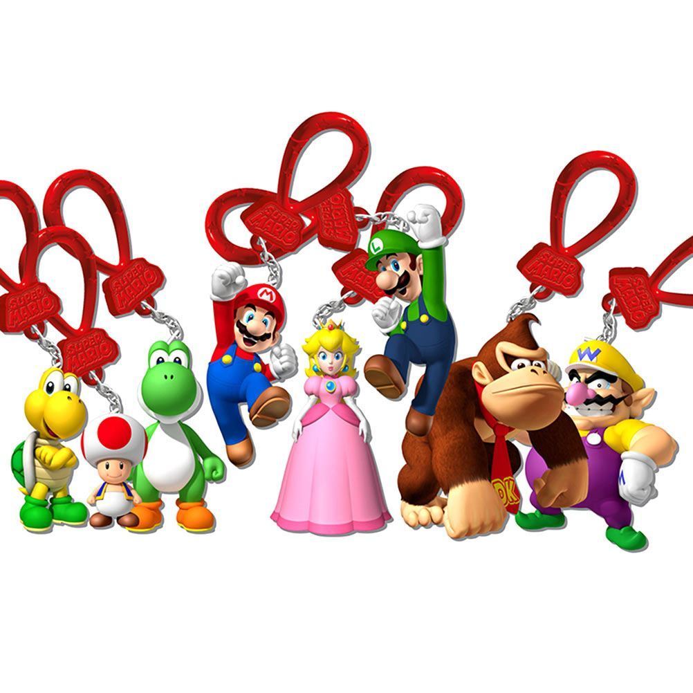 Super Mario Bros. Bag Clip Buddies - Packs à l'aveugle