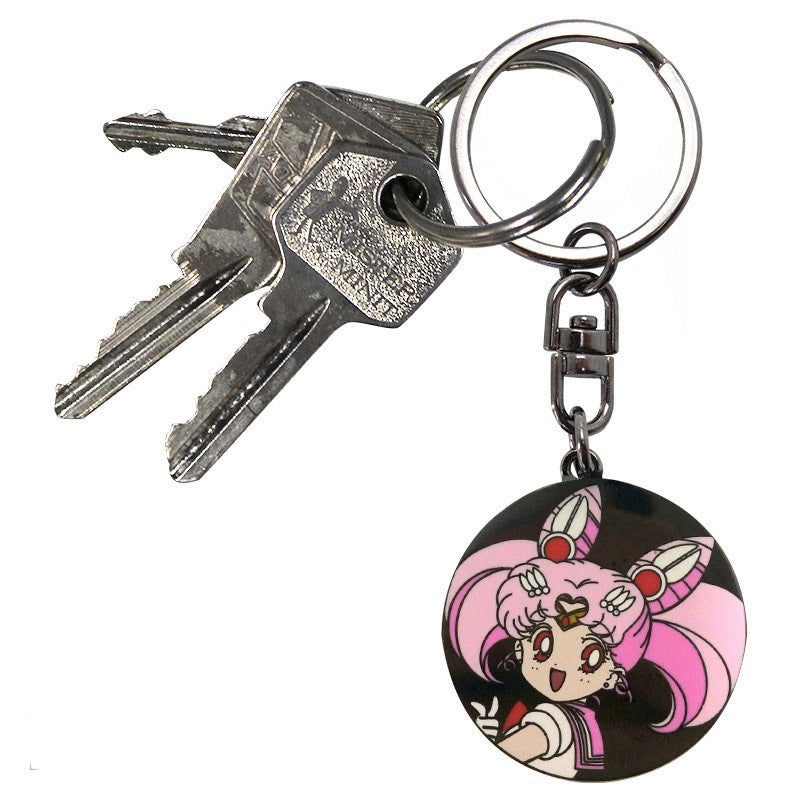 Porte-clés en métal Sailor Moon Chibi