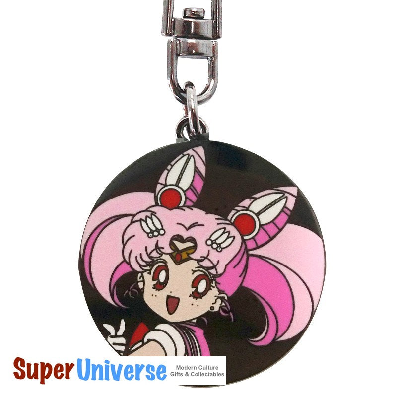 Porte-clés en métal Sailor Moon Chibi