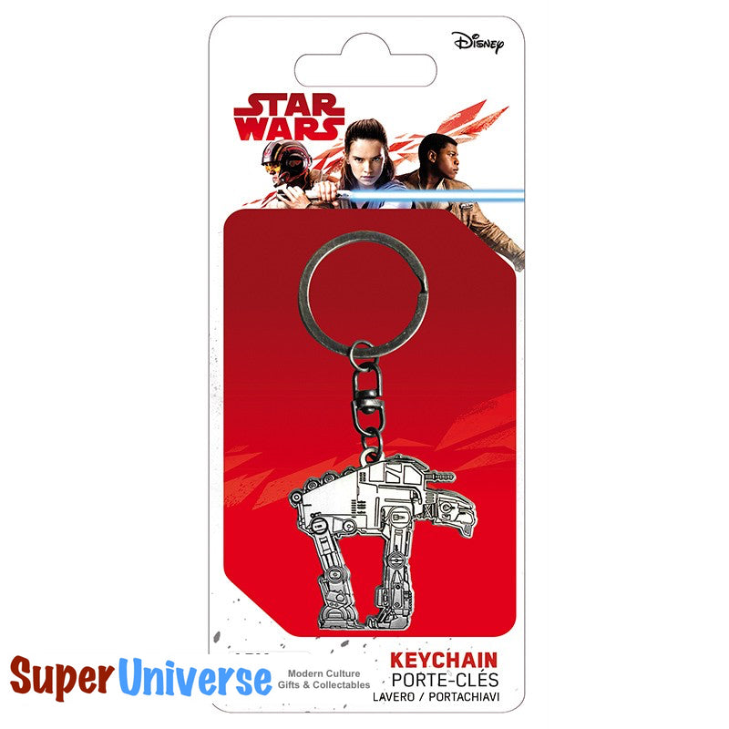 Star Wars Episode VIII The Last Jedi Metal Keyring AT-M6 Walker