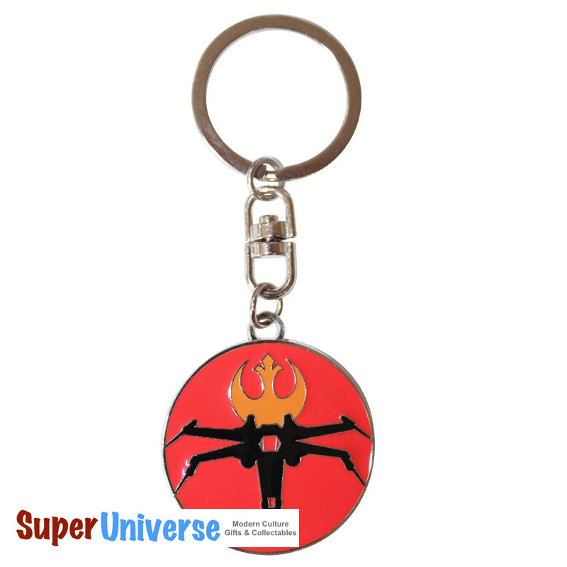 Star Wars Classic Ship X-Wing Fighter Metal Keyring