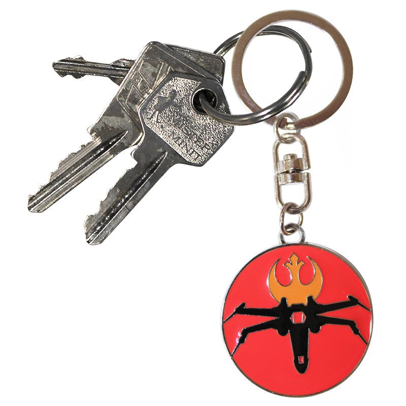 Star Wars Classic Ship X-Wing Fighter Metal Keyring