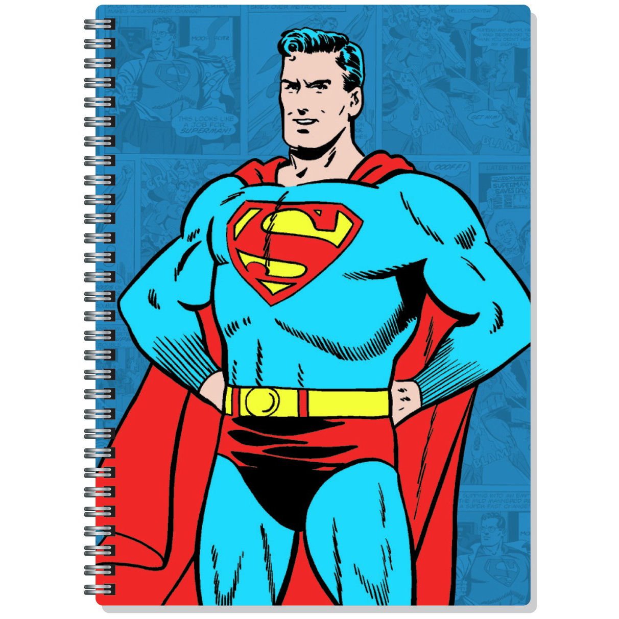 DC Comics Superman A5 Tagebuch/Notizbuch mit festem Einband