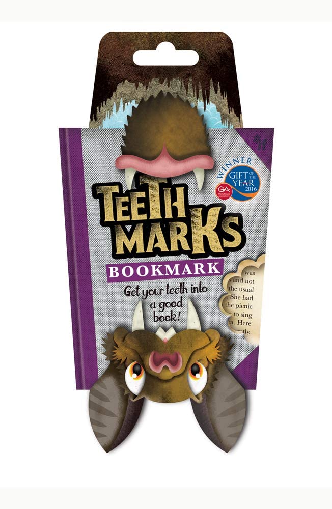 Teethmarks Bookmarks for Kids - Fun & Fierce Reading Companions for Young Readers