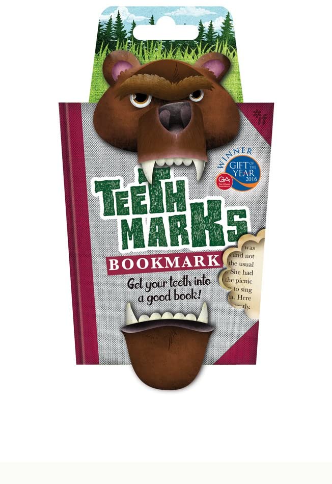 Teethmarks Bookmarks for Kids - Fun & Fierce Reading Companions for Young Readers