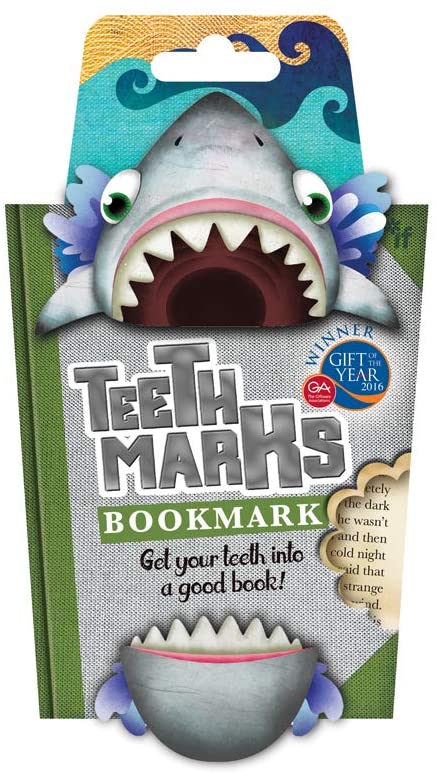 Teethmarks Bookmarks for Kids - Fun & Fierce Reading Companions for Young Readers