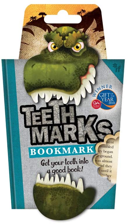 Teethmarks Bookmarks for Kids - Fun & Fierce Reading Companions for Young Readers