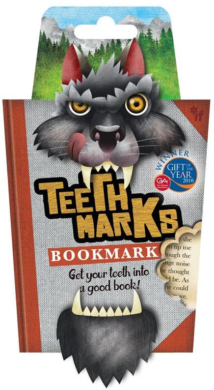 Teethmarks Bookmarks for Kids - Fun & Fierce Reading Companions for Young Readers