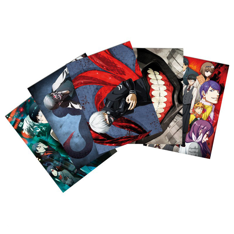 Lot de 5 cartes postales Tokyo Ghoul