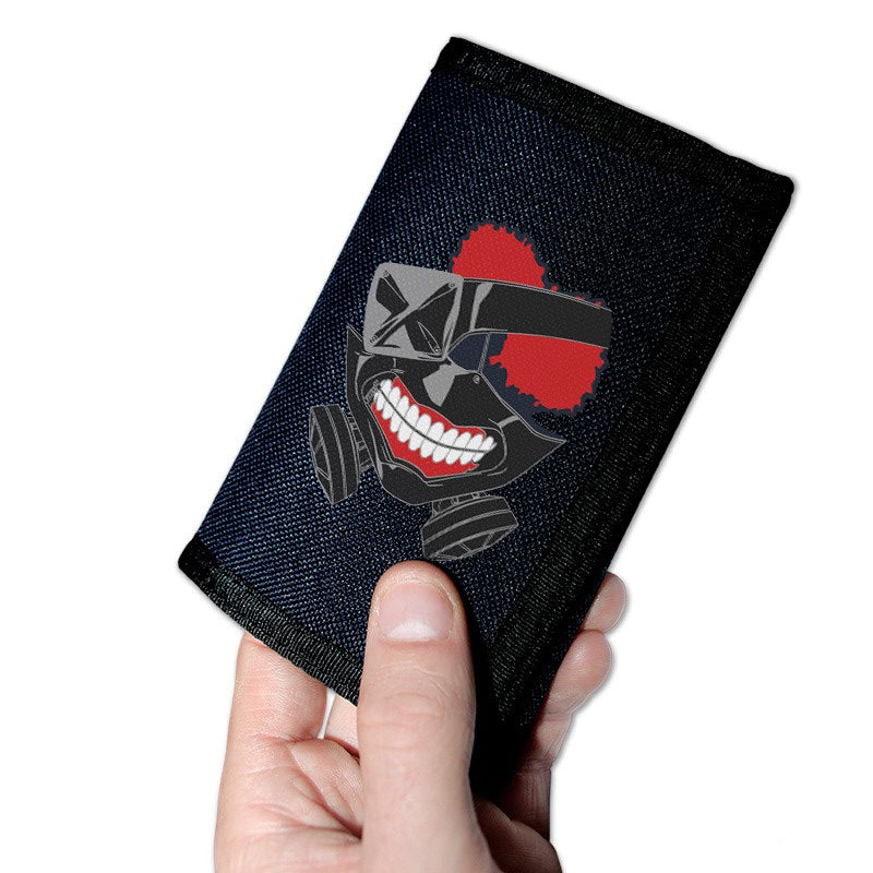 Tokyo Ghoul Kaneki’s Mask Tri-Fold Wallet