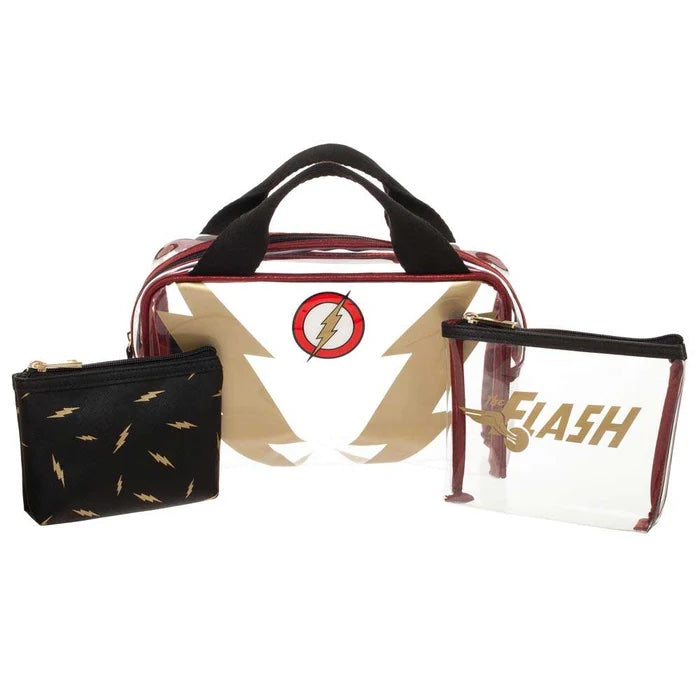 Coffret de voyage 3 pièces DC Comics The Flash Neuf et sous licence